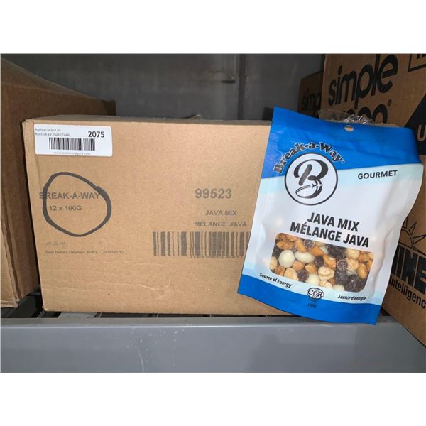 CASE LOT Break-a-Way Java Mix 12 x 100g