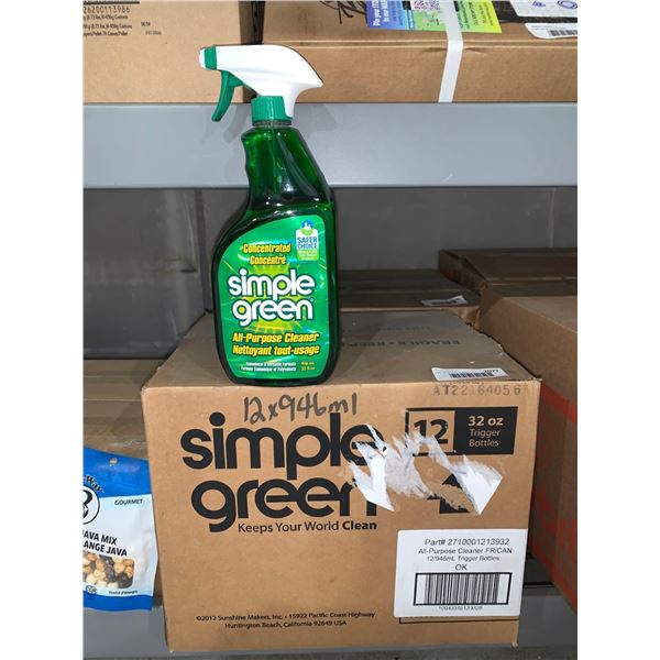 CASE LOT Simple Green All Purpose Cleaner 12 x 946ml