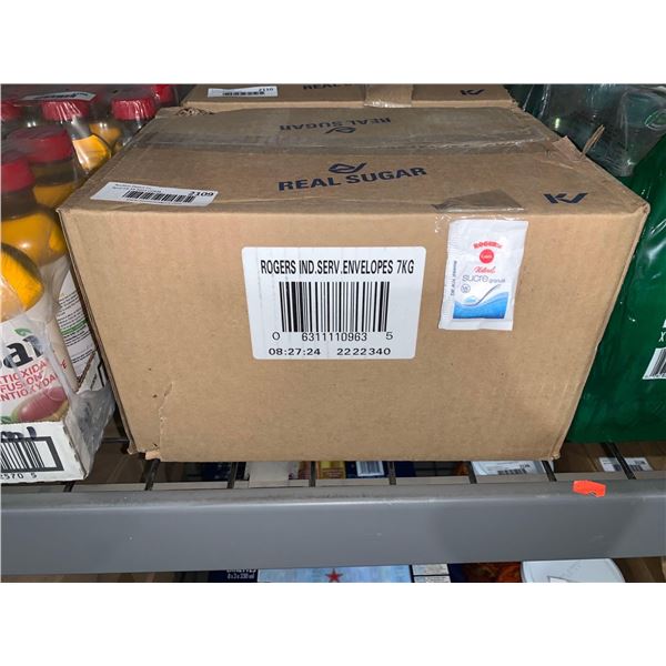 CASE LOT Rogers Individual Envelope Sugar 7KG
