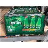 Image 1 : CASE LOT Perrier Carbonated Natural Spring Water Assorted Flavors 24 x 500ml