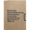 Image 3 : CASE LOT Minute Rice Whole Grain Brown Rice 12 x 1.2kg