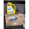Image 1 : CASE LOT Sunlight Morning Fresh Concentrated Detergent  6 x 1.47L