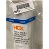 Image 3 : HDX Light 102in x 58.8ft Clear Plastic Sheeting 1 Clear Plastic Roll 500 Sq/Ft 2.5 Lb