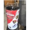 Image 2 : CASE LOT NHL Plastic Cups w/ Dome Lids 220 Oz 48 cups w/ lids