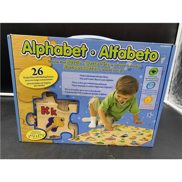 Alphabet Wooden Floor Puzzle