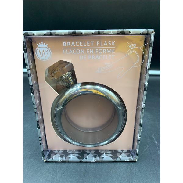 Bracelet Flask-Diamond Ring