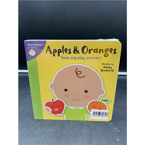Apples & Oranges,Fingers & Toes Childrens Book