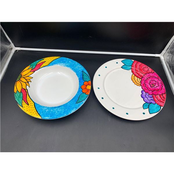 Decorative Plate and Bowl