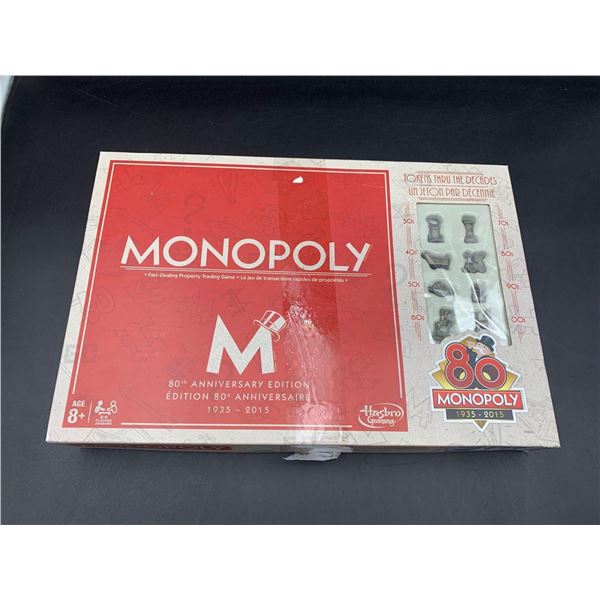 Monopoly 80th Anniversary Board Game