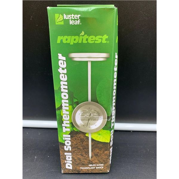 Luter Leaf Rapitest Dial Soil Thermometer
