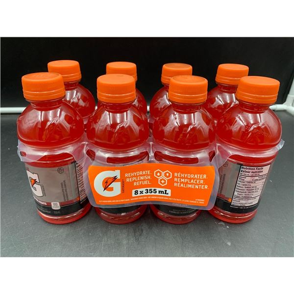 Gatorade Fruit Punch Electrolyte Beverage (8 x 355ml)