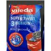 Image 2 : Vileda Super Twist 3 Action Refill Mop Heads (2ct)