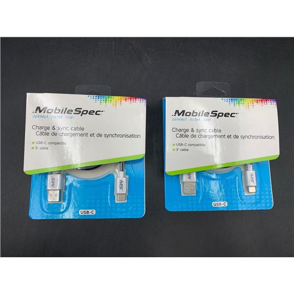 MobileSpec Charge & Sync Cable (2ct x 3ft)