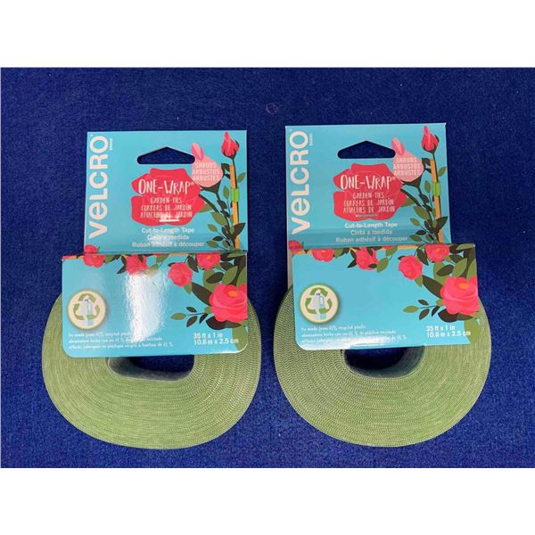 Lot Of 2 Velcro One-Wrap Garden Ties 35' x 1"