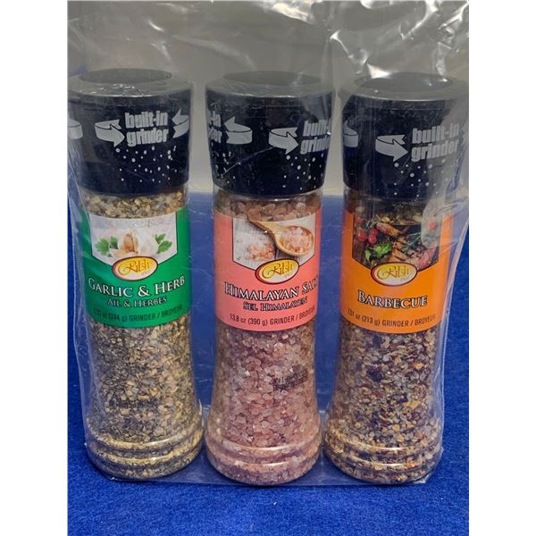 Lot Of 3 Assorted Spices