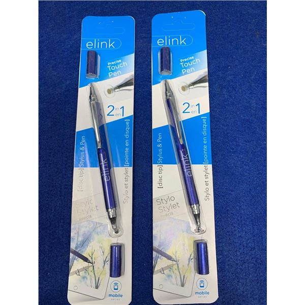 Lot Of 2 e link Precise Touch Pen