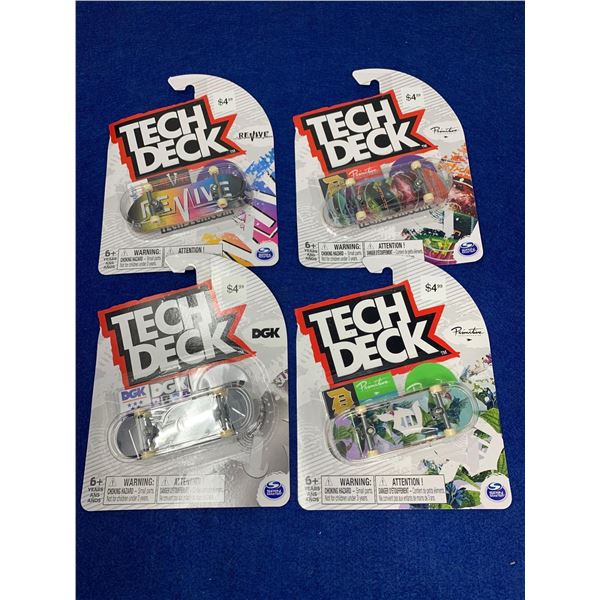 Lot Of 4 Tech Deck Finger Skate Boards