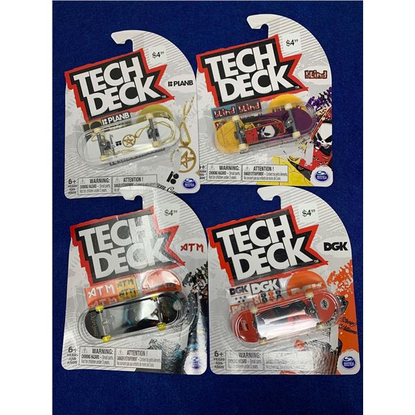 Lot Of 4 Tech Deck Finger Skate Boards
