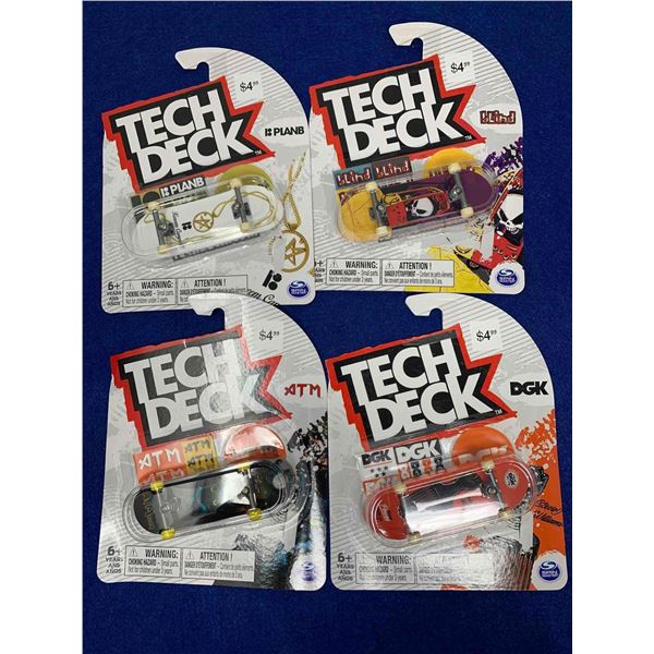 Lot Of 4 Tech Deck Finger Skate Boards