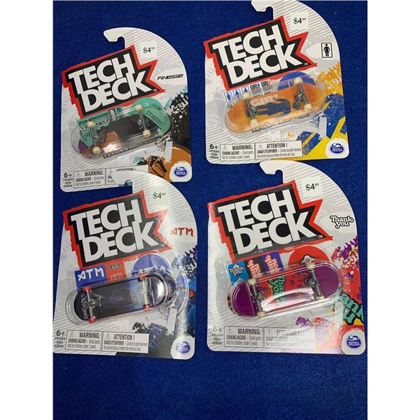 Lot Of 4 Tech Deck Finger Skate Boards