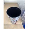 Image 2 : NHL Branded Plastic Cups 48 Count With Dome Lids
