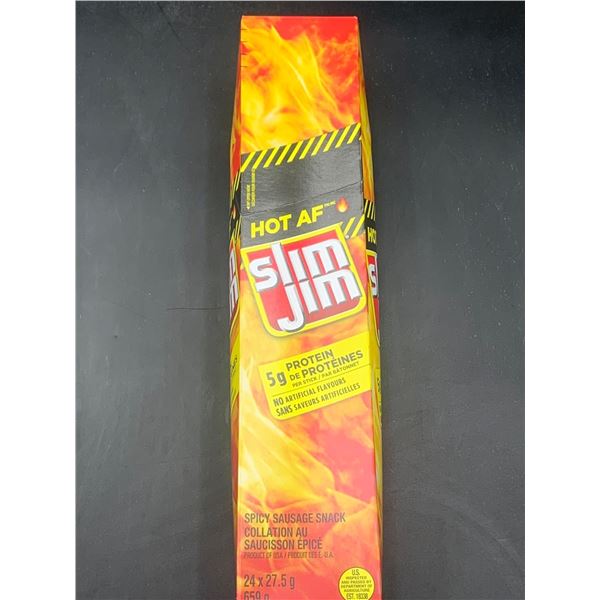 Hot AF Slim Jim Spicy Sausage Snack (24 x 27.5g)