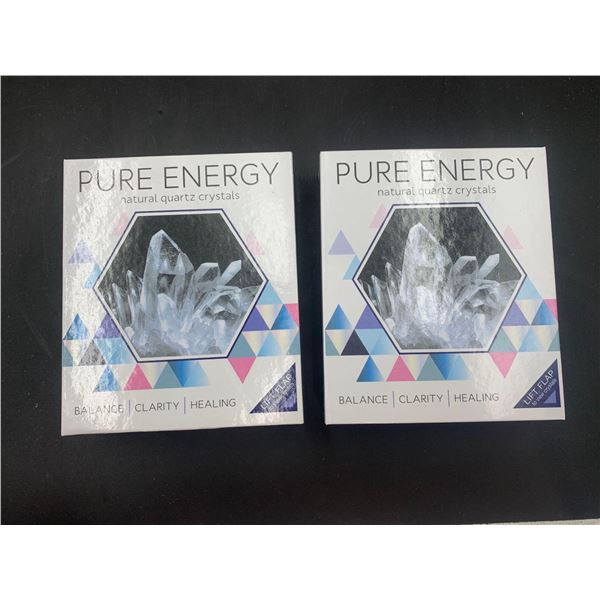 Pure Energy Natural Quartz Crystals
