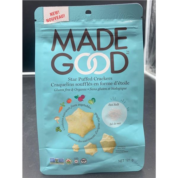 Made Good Organic Star Puffed Crackers (6 x 121g)