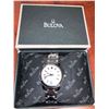 Image 1 : NEW in Box Bulova Precisionist Model 96M108 Date Faced Wrist watch complete with manual