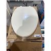 Image 1 : Bemis Plastic Replacement Toilet Seats - Color: Bone - Lot of 5