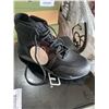 Image 1 : ICON Hooligan Motorcycle Shoe Black Size 8