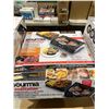 Image 1 : Gourmia GGA2120 FoodStation™ Smokeless Indoor Grill & Air Fryer with Smoke Extracting Technology, 5 