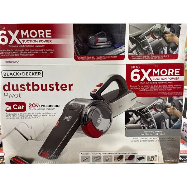 Black & Decker Dustbuster Pivot