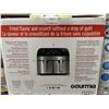 Image 2 : Gourmia 10Qt Dual Basket Digital Airfryer