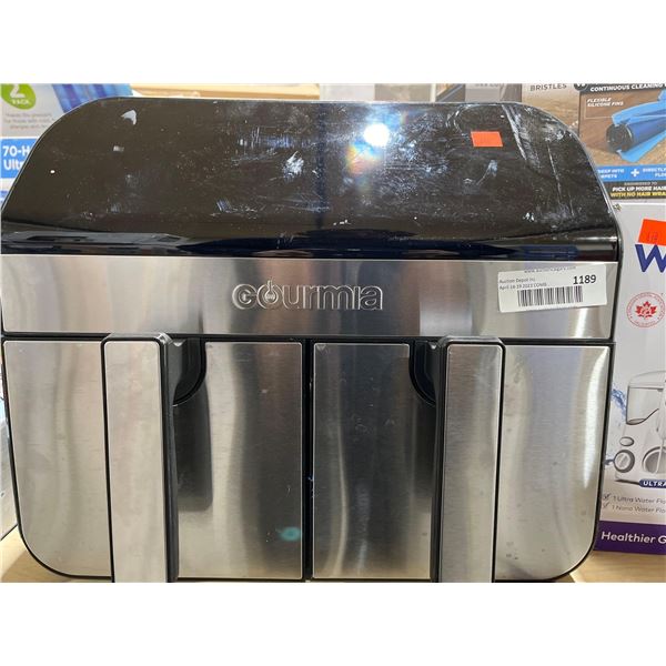 Gourmia 10Qt Dual Basket Digital Airfryer