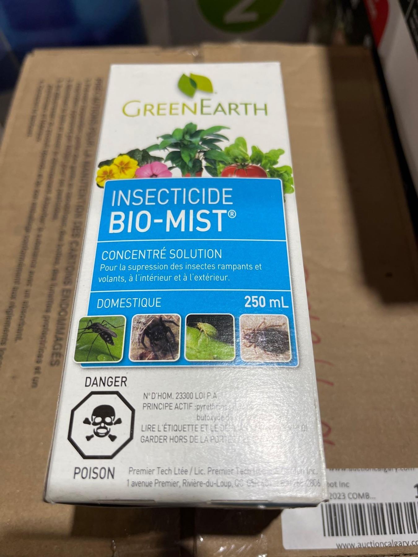 Bio-Mist Insect Killer Concentrate Solution 12x250ml