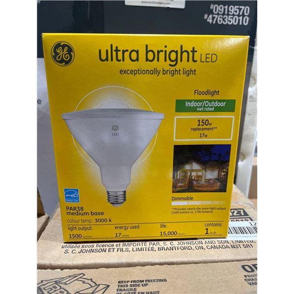 GE Ultra Bright Indoor/Outdoor LED FLoodlight - Lot of 3