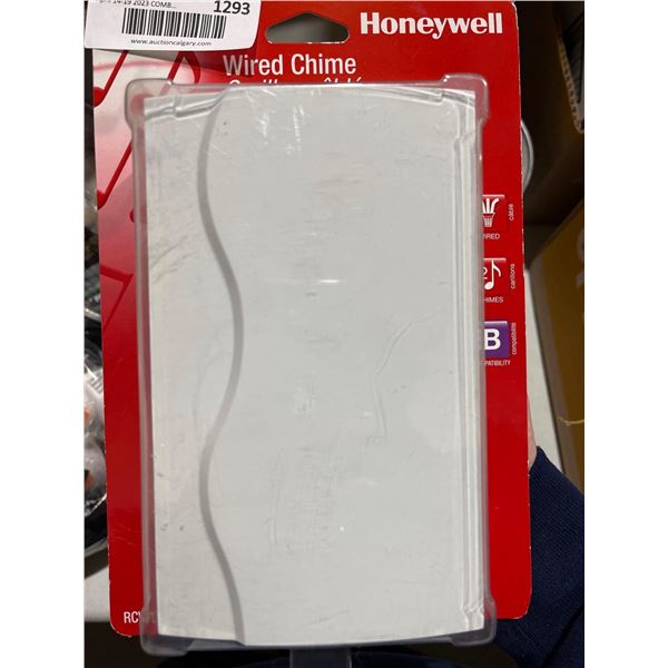 Honeywell Wired Chime for Doorbells - White