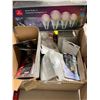 Image 2 : Bulk Lot of Assorted Lighting Bulbs & Accessories