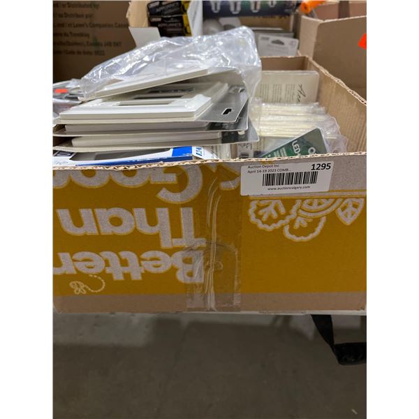 Assorted Bulk Lot of Electrical Supplies & Accessories