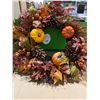 Image 1 : Large Fall Harvest Themed Holiday Wreath - Lot of 2