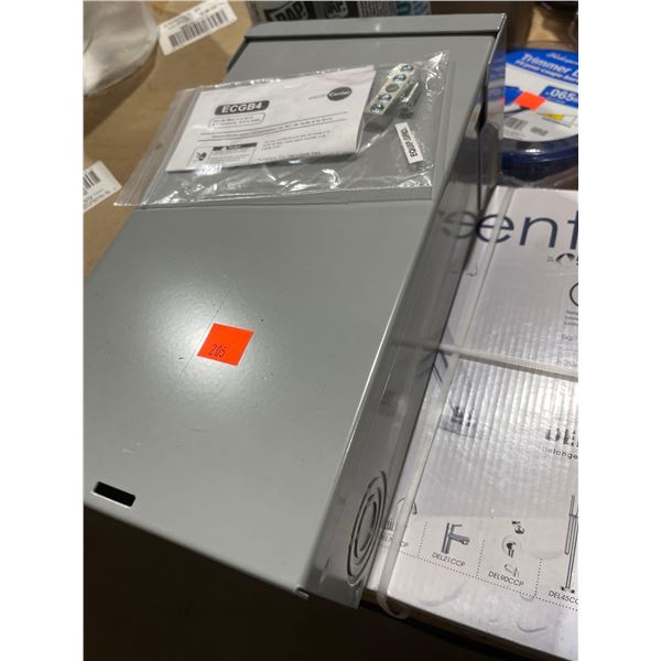 125 Amp 4 Circuit Siemens Outdoor Panel