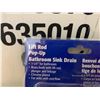 Image 3 : Lot of 6,  1-1/4" Lift Rod Pop-up Bathroom Sink Drain