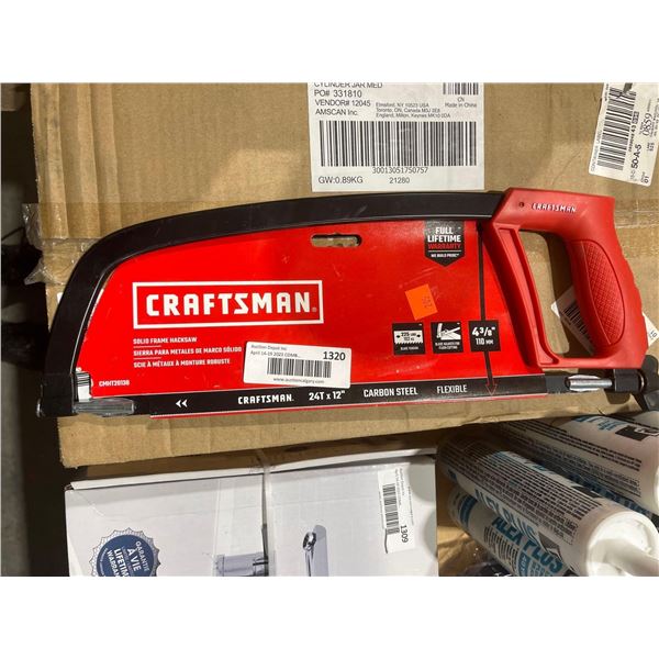Craftsman 24Tx12" Solid Frame Hacksaw