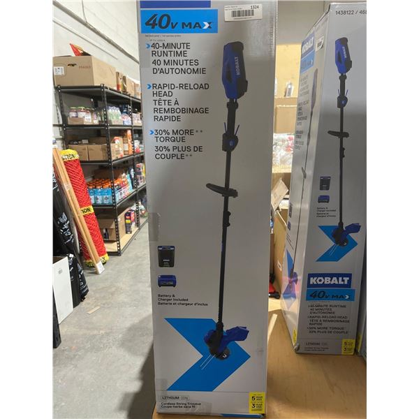 Kobalt 40V Max Cordless String Trimmer - NEW