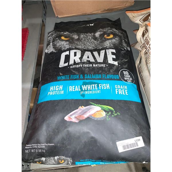 Crave White Fish & Salmon Flavor Dog Food 9.98kg