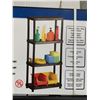 Image 3 : Organize-It! Resin Shelving System 12.25" x 24.25" x 52" H
