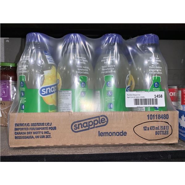 Snapple Lemonade 12 x 473ml