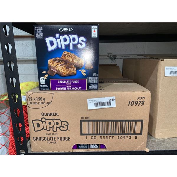 Quaker Dipps Chocolate Fudge Flavor 12 x 150g