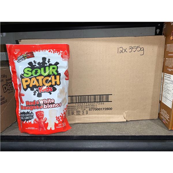 Maynards Red & White Sour Patch Kids 12 x 355g